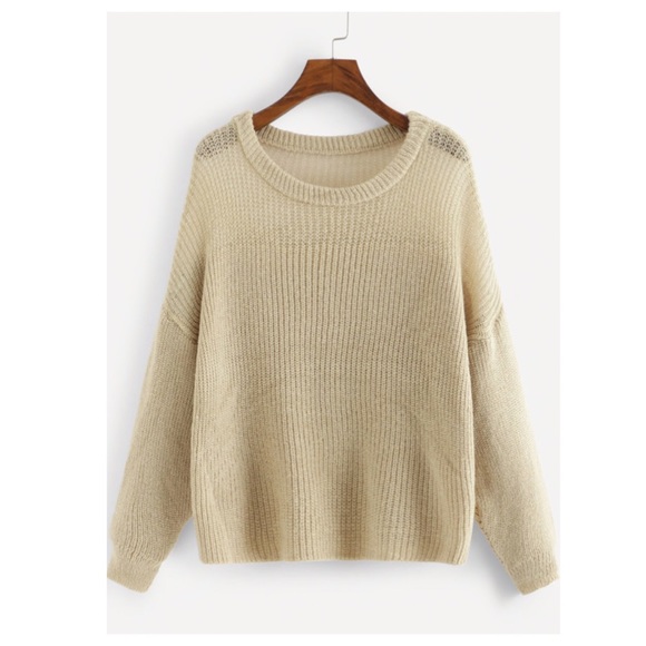 Sweaters - ➕ Drop shoulder solid sweater